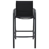 thumbnail of vidaXL Tuinbarstoelen 4 st textileen zwart