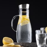 thumbnail of Wasserkaraffe mit Henkel 1,2 l mit Ausgießer, spülmaschinengeeignet