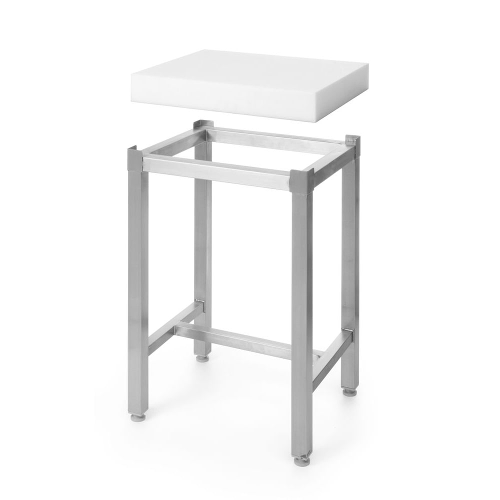 Hendi Hackblock aus Polyethylen