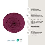 thumbnail of Schiesser Spannbettlaken Jessi - Edeljersey - 100 x 200 cm - Beere