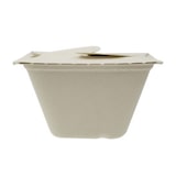 thumbnail of MONOUSO - Embalagem Box to Go Cana-de-Açúcar 13x13x7cm 500ml. (150 Uds)