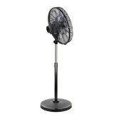 thumbnail of Ventilador de pedestal Airos Eco Silent con mando a distancia Negro