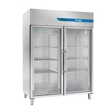 thumbnail of Armadio refrigerato ventilato porta vetro capacità 1400 lt temp. da 0°C a +8°C - classe C
