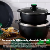 thumbnail of San Ignacio Vitoria - Cacerola 20cm Aluminio Forjado Apto para Inducción