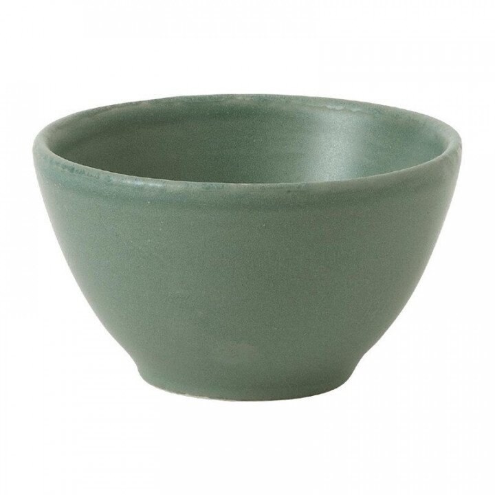 Churchill Super Vitrified Nourish Andorra Green Dip-Töpfe, 85 mm, (12 Stück)