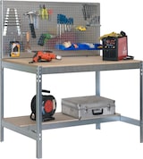 thumbnail of SimonRack Banco de Trabajo Taller, 910x610 mm, Panel Perforado, Capacidad Carga 400 kg, Galvanizado - BT-2
