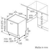 thumbnail of Neff N 70,Geschirrspüler vollintegrierbar, 60 cm, Höhe: 82 cm, S157EAX00E
