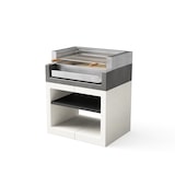thumbnail of MF - Barbecue da incasso a legna e carbone Modello KITAWAY GRILL ACCIAIO INOX (Grigio/Bianco - 84 x 63 x 101 cm) RIF: T00558