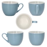 thumbnail of 4er Set  Nordic Blau Doppio Espresstassen mit Untertassen - 406474 + 406481