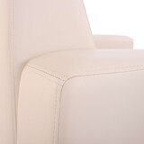 thumbnail of Sofá modular de 2 lugares Couch Lyon, imitação de pele ~ creme