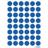 thumbnail of Markierungspunkte Ø 13 mm, dunkelblau, 240 Etiketten, permanent haftend, für Handbeschriftung