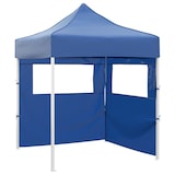 thumbnail of vidaXL Profi-Partyzelt Faltbar mit 2 Seitenwänden 2×2m Stahl Blau