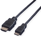 thumbnail of VALUE HDMI High Speed Kabel mit Ethernet, HDMI ST - Mini HDMI ST, 2 m