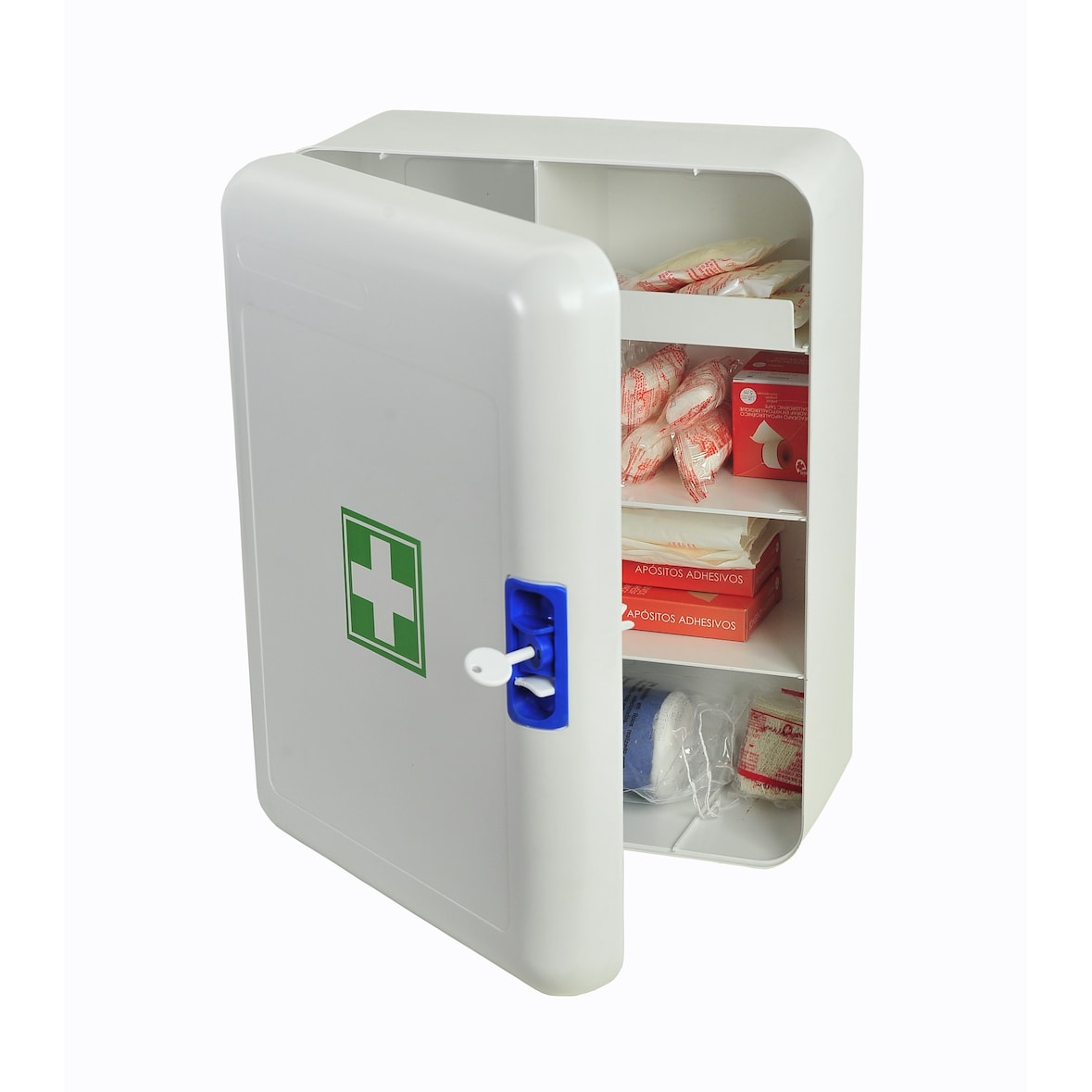 Botiquín sanitario completo para pared marca jami. Botiquin sanitario polipropileno.