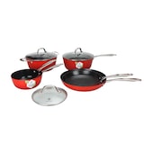 thumbnail of Set de 9pcs RED AirIron Laguiole LA-9120660 usage non-intensif Laguiole Cuisson