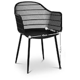 thumbnail of Fromm & Starck - Stoel - set van 2 - tot 150 kg - zitting 45 x 44 cm - zwart