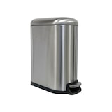 thumbnail of Mülleimer schmal 10 Liter Metall Edelstahl matt mit Absenkautomatik