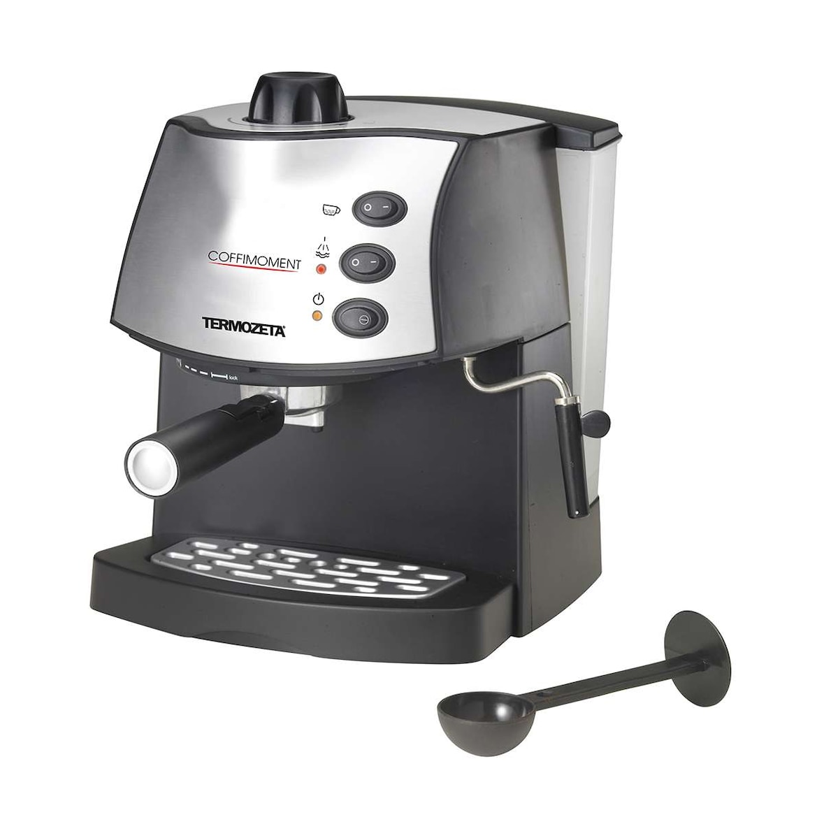 Termozeta Espressomachine van Kunststof en Metalen Onderdelen Compact met Afneembaar Reservoir