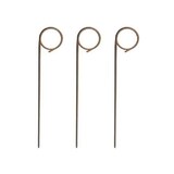 thumbnail of Ekoe Kompostierbare schwarze Bambus-Zahnstocher 12 cm 100 Stk