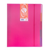 thumbnail of Carpeta de 30 fundas extraíbles "In&Out" translúcida fucsia