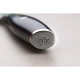 thumbnail of Couteau modèle santoku Wusaki Fujiko Black 18cm manche en pakka