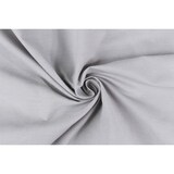 thumbnail of DoubleDry Hoeslaken 140 x 200 cm - 100% katoen - licht grijs