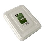 thumbnail of 25 Deckel, Zuckerrohr "pure" 1,4 cm x 22,5 cm x 28,6 cm weiss