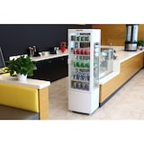 thumbnail of METRO PROFESSIONAL Vitrine réfrigérée GGC3235, 51,5 x 48,5 x 169 cm, 235 L, 4 étagères réglables, avec 4 roulettes, blanc