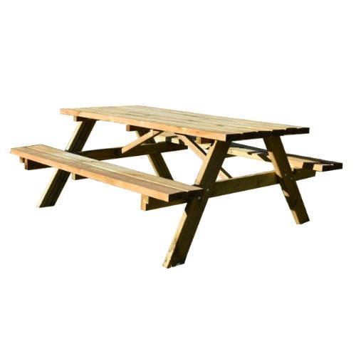 Mesa de piquenique clássica 177x152x71 cm