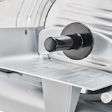 thumbnail of METRO Professional Cortafiambres eléctrico GFS2022, aluminio / acero inoxidable, 45 x 31.5 x 30.7 cm, 140 W, plata