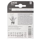 thumbnail of Duracell Pilha de lítio de uso único DL2430