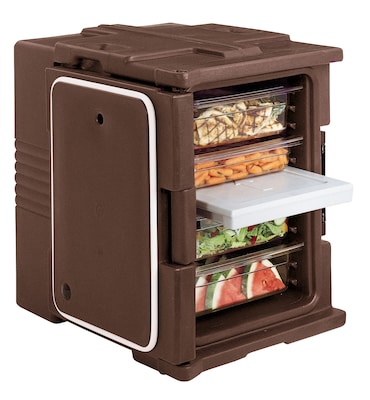CAMBRO - UPC400-131 - Contentor-Recipiente isotérmico com abertura frontal - 46 x 63,3 x 62 cm - Castanho Escuro