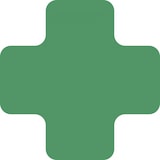 thumbnail of Stellplatzmarker WT-5110, X-Stück, PVC, Grün, 175x175 mm, 25 Stück/VE