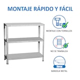thumbnail of SimonRack Estantería Metálica con tornillos 900x900x300 mm, 3 Alturas, 75 kg de Punto Flexión, Galvanizado - Advantage