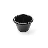 thumbnail of Ramekin zwart 45 ml 60x60x35 mm PET