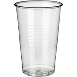 thumbnail of PP Plastikbecher 0,2l Trinkbecher transparent mit Eichstrich, Wasserbecher einweg