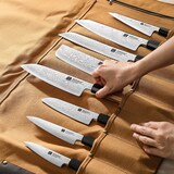 thumbnail of XinZuo - Messertasche Canvas Stoff - Khaki