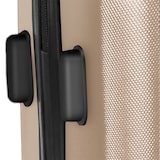 thumbnail of tectake Set de 3 Valises Trolley Rigides - ABS 75 x 50 x 30 cm Champagne