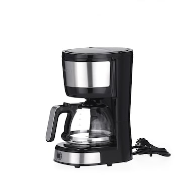 Cafetera de goteo, jarra de cristal 4 tazas Severin KA 4808 Acero Inox / Negro 750 W