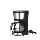 thumbnail of Cafetera de goteo, jarra de cristal 4 tazas Severin KA 4808 Acero Inox / Negro 750 W