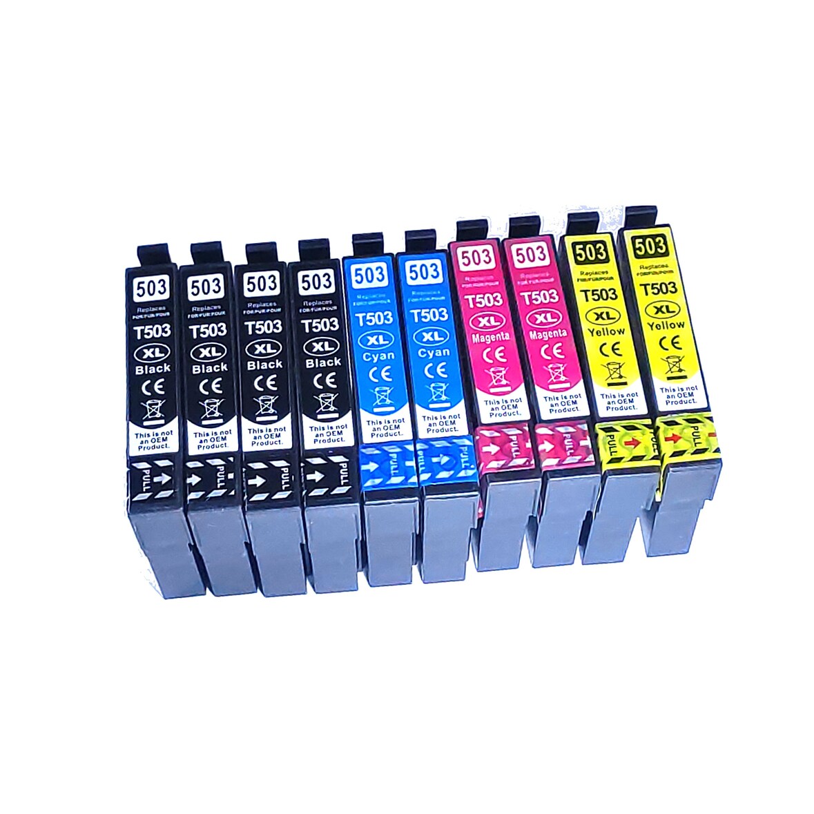 10x Tintenpatronen kompatibel f. Epson Workforce WF-2960DWF ersetzt Epson 503 und 503XL Tintenpatronen