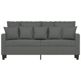 thumbnail of vidaXL 2-Sitzer-Sofa Dunkelgrau 140 cm Stoff