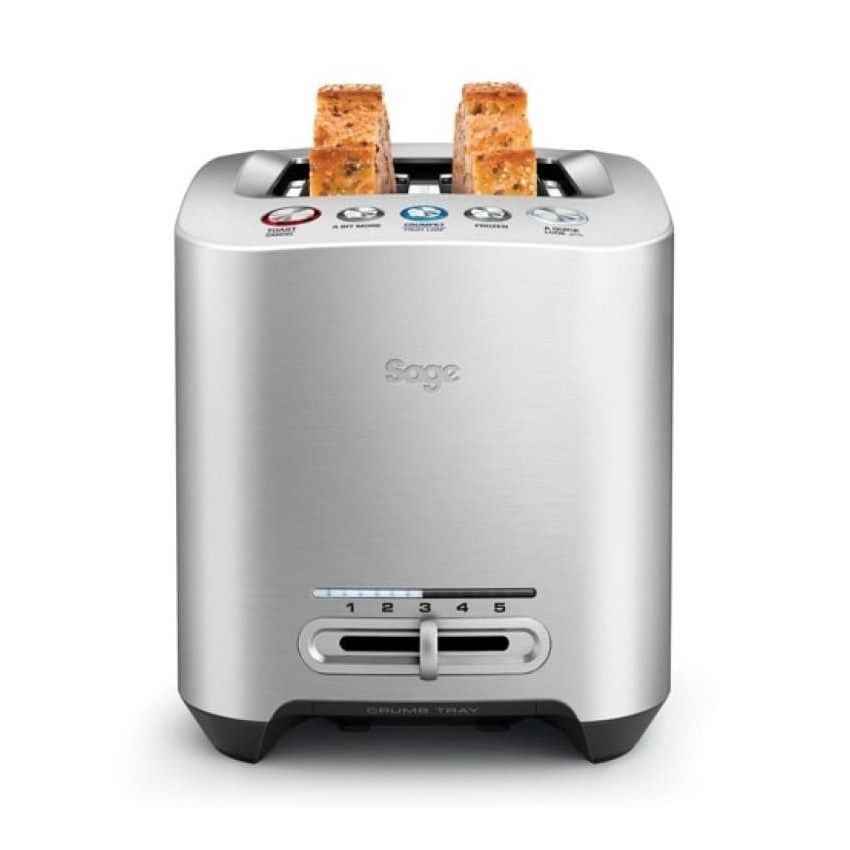Tostador smart ranuras extra anchas - sage 2 ranuras