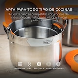 thumbnail of San Ignacio Compact - Batería de Cocina 16/20/24cm en Acero Inoxidable Apto para Inducción