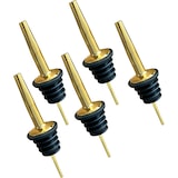 thumbnail of Ausgießer für Flaschen aus Edelstahl in Gold - 5er Set