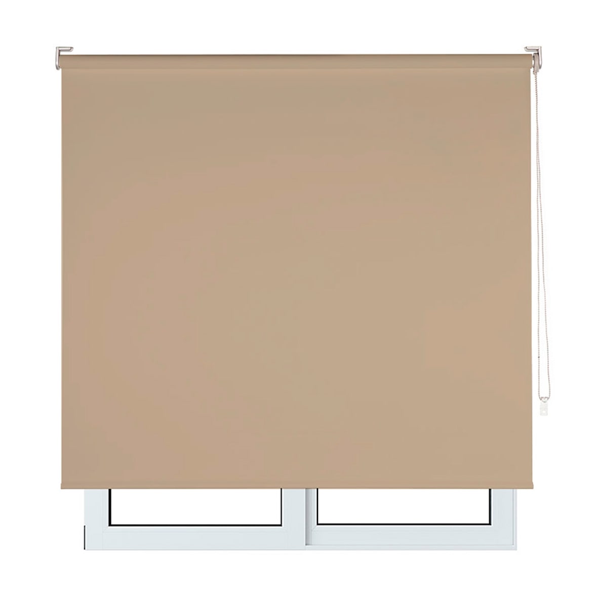 Cortina de rolo opaca KAATEN Colors Blackout | Medidas 150x250 | Cor: Café | Fabricado na Europa