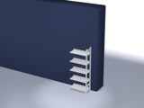 thumbnail of Aktenregal, Anbaufeld, HxBxT 1750x760x335mm, Fachl. 60kg, 5xStahlboden, 5 OH