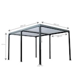 thumbnail of Pavillon Gartenpavillon Lamellenpavillon 3x4 Partyzelt Outdoor