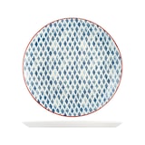 thumbnail of 6 x assiettes plates assorties COLORFUL - 27 cm - H&H