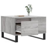 thumbnail of vidaXL Couchtisch Grau Sonoma 55x55x36,5 cm Holzwerkstoff